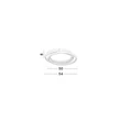 Plafoniera NovaLuce ARBOR metal, acril, negru, alb, LED, 33W, 1067lm, 3000K - NL-9001096
