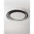 Plafoniera NovaLuce ARBOR metal, acril, negru, alb, LED, 33W, 1067lm, 3000K - NL-9001096