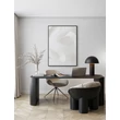 Veioza NovaLuce MUSHU natur, hartie, negru, E14 - 9001122