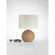 Veioza NovaLuce EVER hartie, textil, maro , alb, E27 - NL-9001124