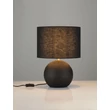 Veioza NovaLuce EVER metal, hartie, textil, negru, E27 - NL-9001125