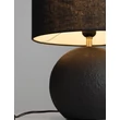 Veioza NovaLuce EVER metal, hartie, textil, negru, E27 - NL-9001125