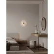 Aplica de perete NovaLuce MARBELLE metal, marmura, alb, bronz, LED, 9W, 3000K, 538 Lm - NL-9001131