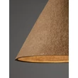 Pendul NovaLuce JOELLE metal, hartie, negru, maro, E27 - NL-9001132