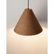 Pendul NovaLuce JOELLE metal, hartie, negru, maro, E27 - NL-9001132