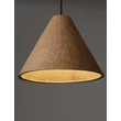 Pendul NovaLuce JOELLE metal, hartie, negru, maro, E27 - NL-9001132