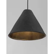 Pendul NovaLuce JOELLE metal, hartie, negru, E27 - NL-9001134