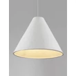Pendul NovaLuce JOELLE metal, hartie, alb, E27 - NL-9001136