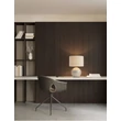Veioza NovaLuce ORA metal, textil, alb, E27 - NL-9001138