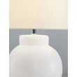 Veioza NovaLuce ZEMA ceramic, textil, alb, E27 - NL-9001139