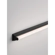 Aplica de perete pentru baie NovaLuce ENDO metal, acril, negru, LED, 17W, 3000-4000K, 1360Lm, IP44 - 9002074