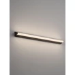 Aplica de perete pentru baie NovaLuce ENDO metal, acril, negru, LED, 17W, 3000-4000K, 1360Lm, IP44 - 9002074