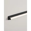 Aplica de perete pentru baie NovaLuce ENDO metal, acril, negru, LED, 27W, 3000-4000K, 2160Lm, IP44 - 9002075