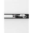 Aplica de perete pentru baie NovaLuce ENDO metal, acril, negru, LED, 27W, 3000-4000K, 2160Lm, IP44 - 9002075