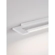 Aplica de perete pentru baie NovaLuce LIVO metal, acril, alb, LED, 18W, 3000-4000K, 1170Lm, IP44 - 9002077