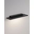 Aplica de perete pentru baie NovaLuce LIVO metal, acril, negru, LED, 10W, 3000-4000K, 650Lm, IP44 - 9002078