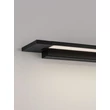 Aplica de perete pentru baie NovaLuce LIVO metal, acril, negru, LED, 18W, 3000-4000K, 1170Lm, IP44 - 9002079