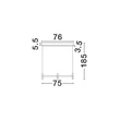 Pendul NovaLuce POETIC metal, plastic, alb, LED, 17W, 3000K, 1364Lm - 9002093