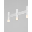 Pendul NovaLuce POETIC metal, plastic, alb, LED, 21W, 3000K, 1600Lm - 9002097