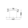 Pendul NovaLuce POETIC metal, plastic, alb, LED, 21W, 2700K, 1600Lm - 9002099