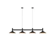 Abajur NovaLuce POETIC SHADE metal, negru, auriu - 9002102