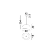 Pendul NovaLuce AERE plastic, alb, E27 - NL-9002662