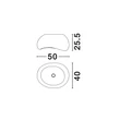 Plafoniera NovaLuce AERE plastic, alb, E27 - NL-9002664