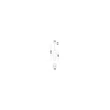 Pendul NovaLuce TEMPUS metal, plastic, alb, G9 - NL-9002669