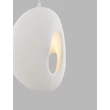 Pendul NovaLuce TEMPUS metal, plastic, alb, E27 - NL-9002670