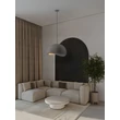 Pendul NovaLuce AERE metal, natur, gri, E27 - 9002675