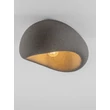 Plafoniera NovaLuce AERE metal, natur, gri, E27 - 9002677