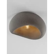 Plafoniera NovaLuce AERE metal, natur, gri, E27 - 9002679
