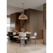 Pendul NovaLuce STARLA metal, natur, maro, E27 - 9002684
