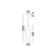 Pendul NovaLuce TEMPUS metal, natur, maro, G9 - 9002688