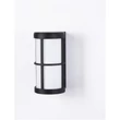 Aplica de perete exterioara NovaLuce Stone metal, plastic, negru, E27, IP54 - NL-9002851