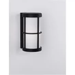 Aplica de perete exterioara NovaLuce Stone metal, plastic, negru, E27, IP54 - NL-9002851