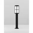 Lampadar exterior NovaLuce Stone metal, plastic, negru, E27, IP54 - NL-9002860