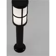 Lampadar exterior NovaLuce Stone metal, plastic, negru, E27, IP54 - NL-9002860