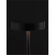 Veioza exterioara NovaLuce Fumo metal, plastic, negru, LED, 3000K, 2W, 230lm, IP54 - NL-9002864