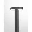 Lampadar exterior NovaLuce Ofir metal, plastic, negru, LED, 3000K, 10.3W, 660lm, IP54 - NL-9002868