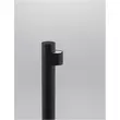 Lampadar exterior NovaLuce Aduro metal, plastic, negru, LED, 3000K, 7.6W, 460lm, IP54 - NL-9002872