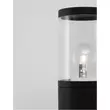 Lampadar exterior NovaLuce Cetera metal, plastic, negru, E27, IP54 - NL-9002875