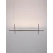 Pendul NovaLuce LOOMA metal, acril, negru, LED, 30W, 3000K, 1569 Lm - NL-9003011