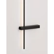 Aplica de perete NovaLuce DANESSA metal, acril, negru, LED, 5W, 2700-3000K, 374 Lm - NL-9003013