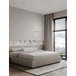 Aplica de perete NovaLuce DANESSA metal, acril, auriu, LED, 5W, 2700-3000K, 374 Lm - NL-9003014
