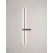 Aplica de perete NovaLuce DANESSA metal, acril, negru, LED, 10W, 2700-3000K, 656 Lm - NL-9003016