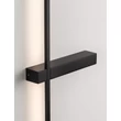 Aplica de perete NovaLuce DANESSA metal, acril, negru, LED, 10W, 2700-3000K, 656 Lm - NL-9003016