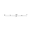 Plafoniera NovaLuce BRIANA metal, acril, alb, LED, 39W, 3000K, 2245 Lm - NL-9003018