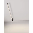 Plafoniera NovaLuce BRIANA metal, acril, negru, LED, 39W, 3000K, 2245 Lm - NL-9003019