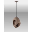 Pendul NovaLuce TEMPUS metal, natur, maro, E27 - 9003670